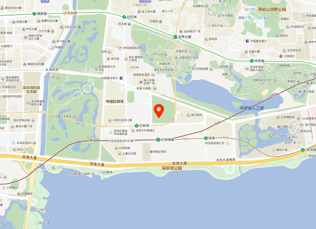 神州数码国际创新中心地图位置